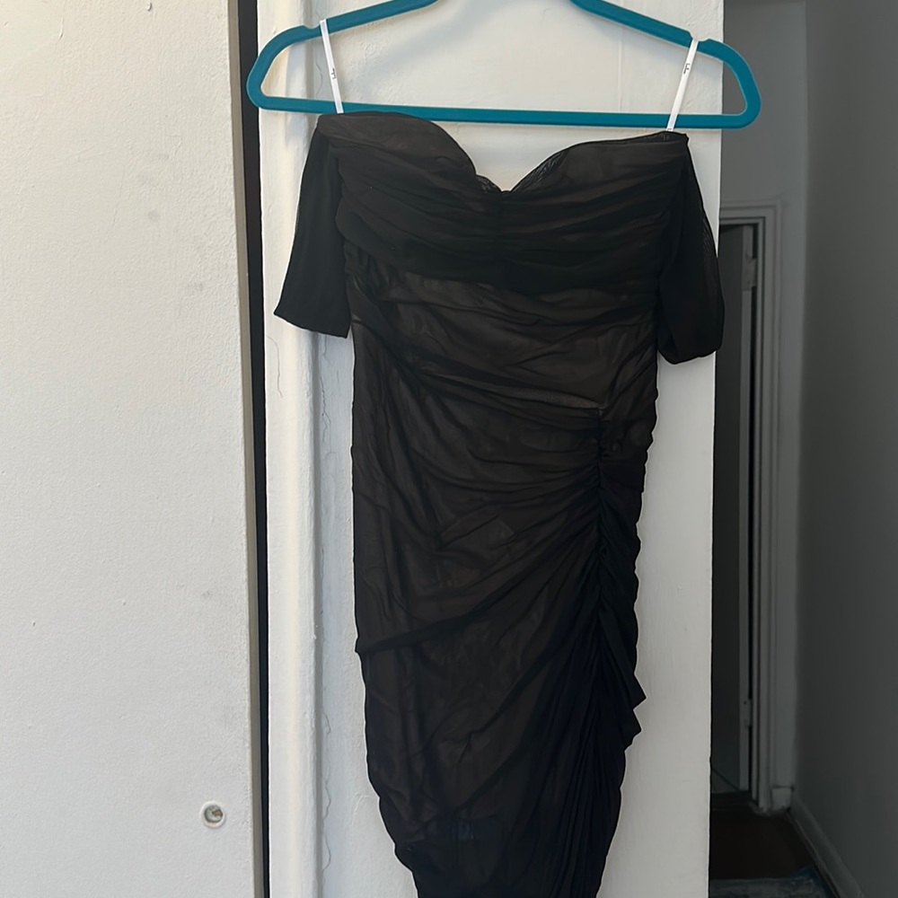 Black dress (not see through!)